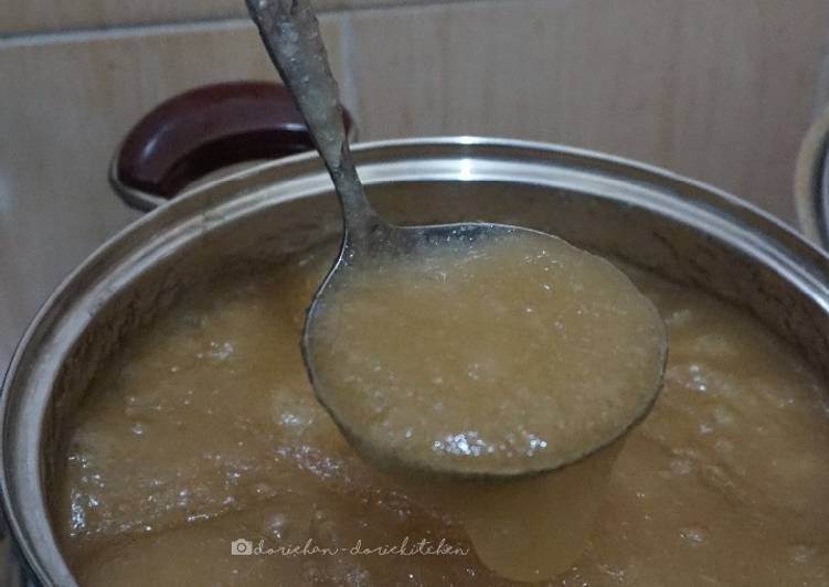 Resep: Bubur Singkong / Bubur Ganepo Rumahan