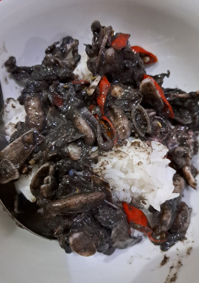 Foto resep Cumi tinta hitam