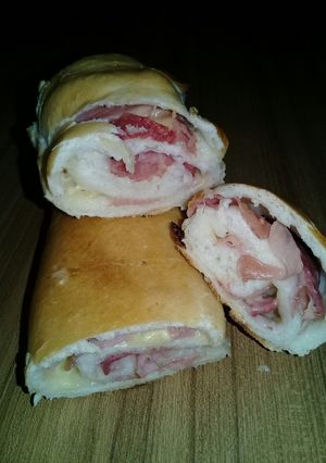 Una foto de Pan relleno