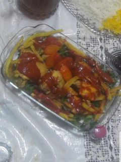 عکسی از دستور سس مرغ