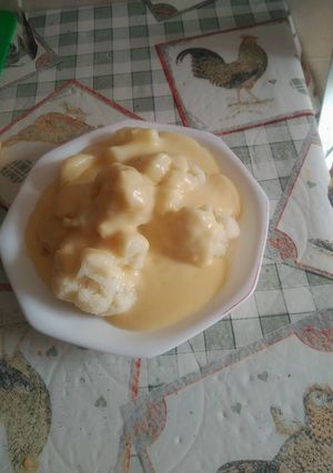 Una foto de Coliflor con bechamel