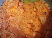 Una foto de arroz dominicana