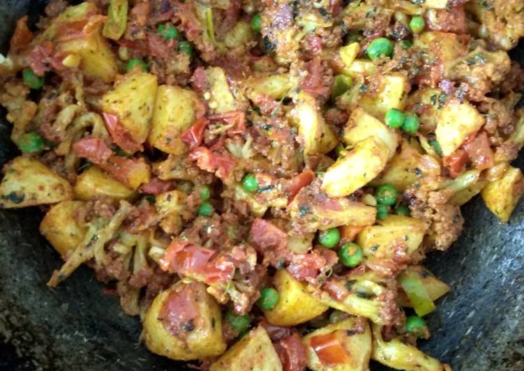 How to Make Cauliflower potato fry in 27 Minutes for Family