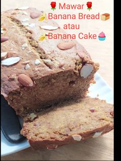 Foto resep Banana Bread|Rich & Simple Banana Cake