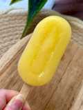 Polo de hielo de melón y nectarina