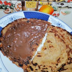 A picture of Nutella Pancake.