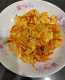 紅蘿蔔炒蛋（簡單料理）（快速料理）