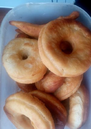 Una foto de Donas caseras sencilla
