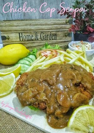 Gambar 🍗 Chicken Chop With Mushroom sos 🍗