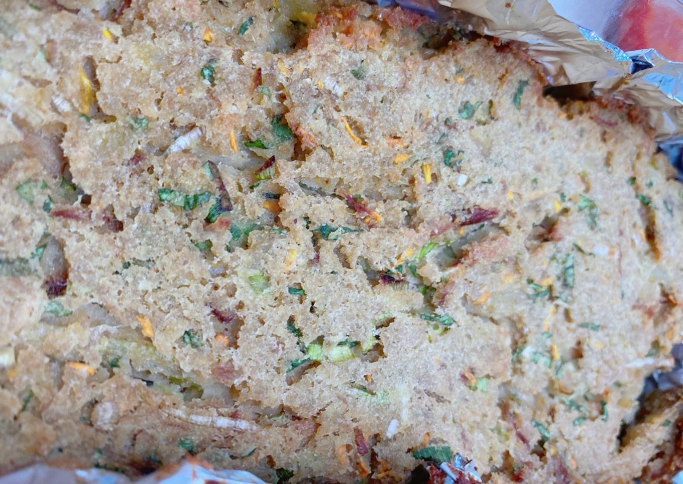 Lotus kentang panggang Vegan