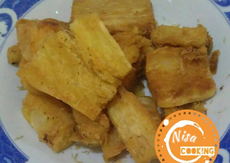 Resep Baru 233. Singkong Goreng Enak Sederhana