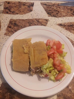 Una foto de Pastel de boniato