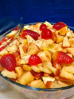 A picture of Fruit chaat.