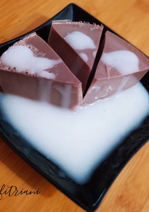 Foto resep Puding Chocolatos with Vla