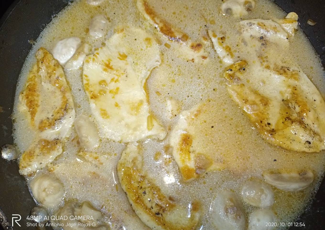 Velouté de laminado de pollo con cherry agridulce 🍅🍅🐓🐓