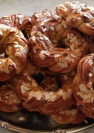 Fahéjas koszorú recept fotója