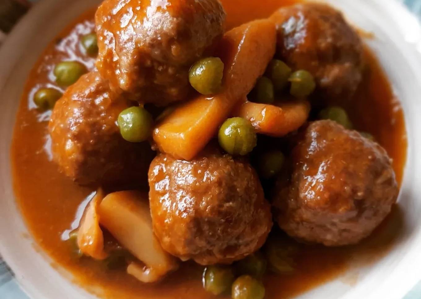 Albóndigas con sepia
