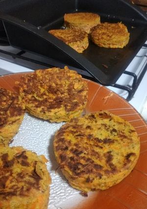 Una foto de Pancito de zanahoria con harina de garbanzo