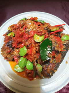 Foto resep Ikan balado pete/petai