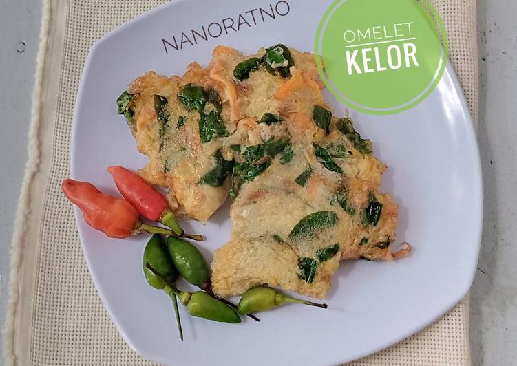 Omelet Kelor pedas