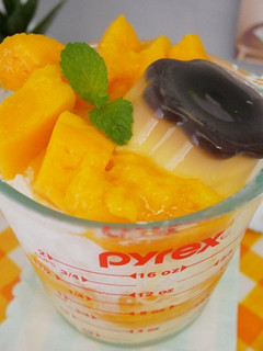 夏季限定「芒果牛奶雪花冰」好清涼~~ 的食譜成品照片