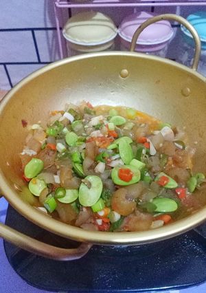 Foto resep Kikil Pete Pedas