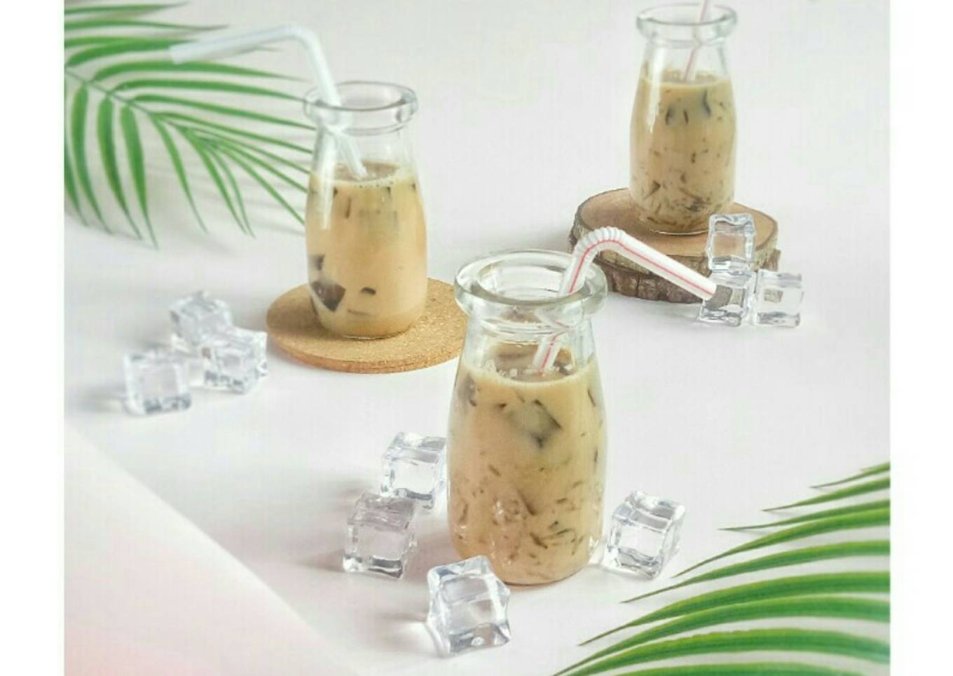 Es Jelly Karamel Teh Susu
