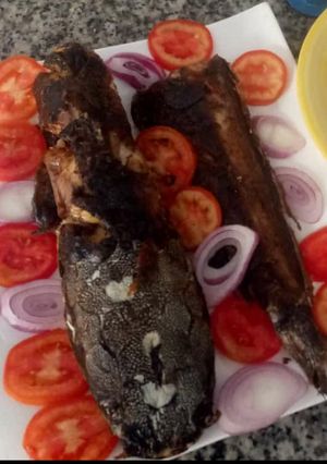 A picture of Smoked fresh fish.