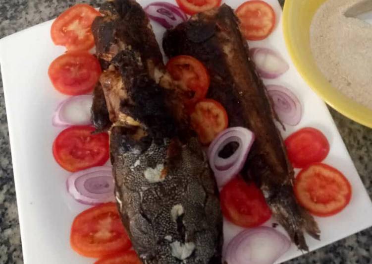 Smoked fresh fish