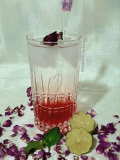 عکسی از دستور شربت گل محمدی 🌺