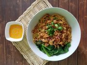 Gambar mie ayam mie kering