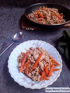 Foto resep Ayam Wortel Saus Teriyaki