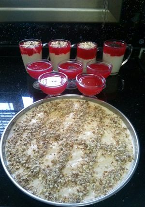 صورة لوصفة ليالي لبنان وكاسات الجلي