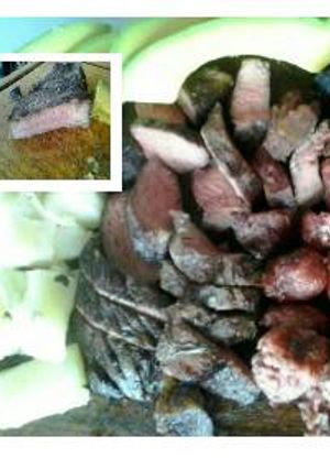 Una foto de Punta trasera en horno de barro-picanha