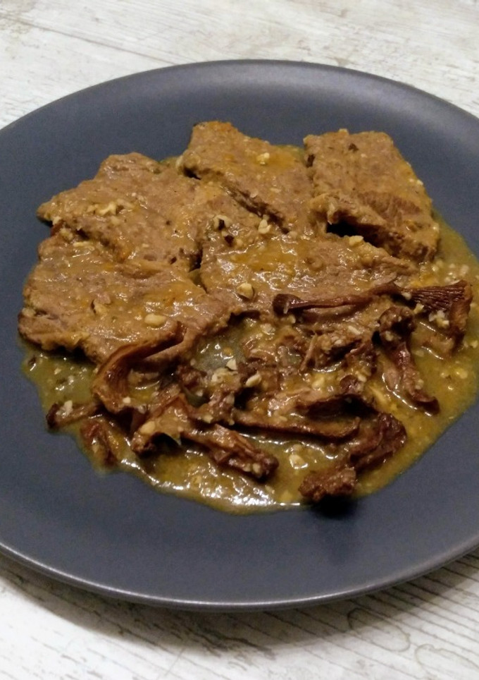 Una foto de Fricandó de ternera