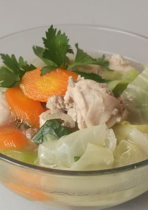 Foto resep Sup Ayam dan Sayuran