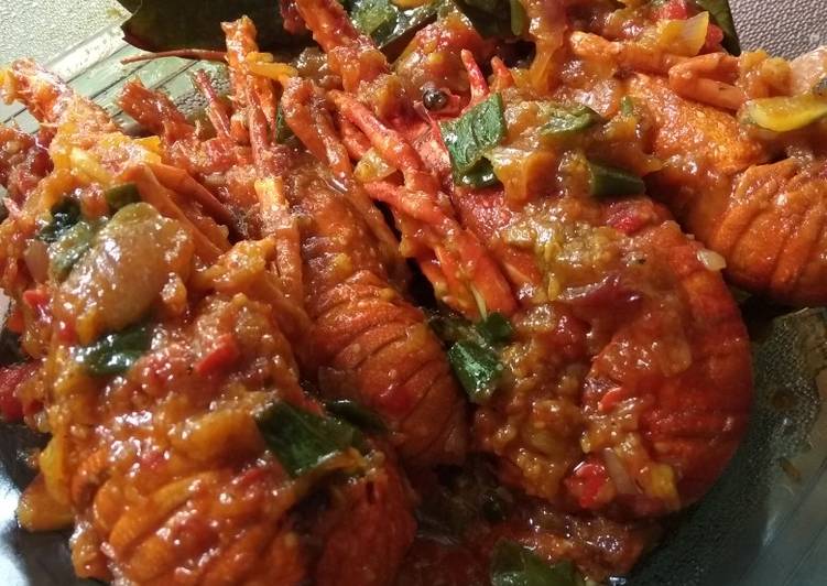 Resep Lobster saus padang, Enak Banget