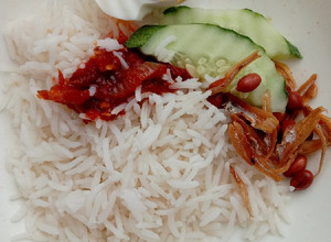 Gambar Nasi Lemak Simple