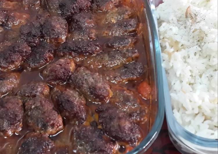 كباب هندي مدخن مع رز بالشعيرية تحفة