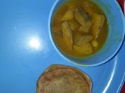 A picture of elephant foot yam