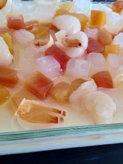 Foto resep Puding Tahu Leci Coctail