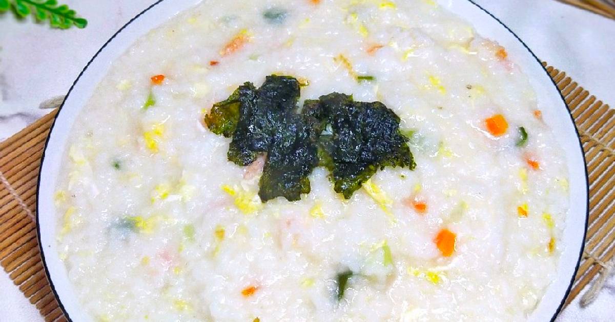 Shrimp porridge (Saeu-juk: 새우죽) recipe by Maangchi