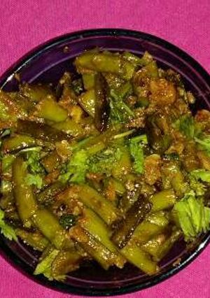 A picture of Gavar Bhaji.