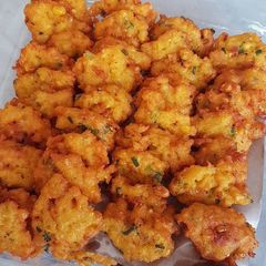 A picture of Corn Fritter (Dadar Jagung).