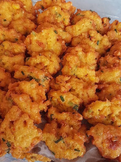 A picture of Corn Fritter (Dadar Jagung).