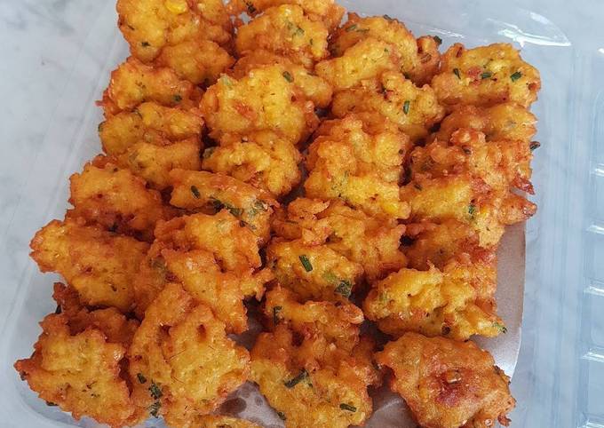 Easiest Way to Prepare Award-winning Corn Fritter (Dadar Jagung)