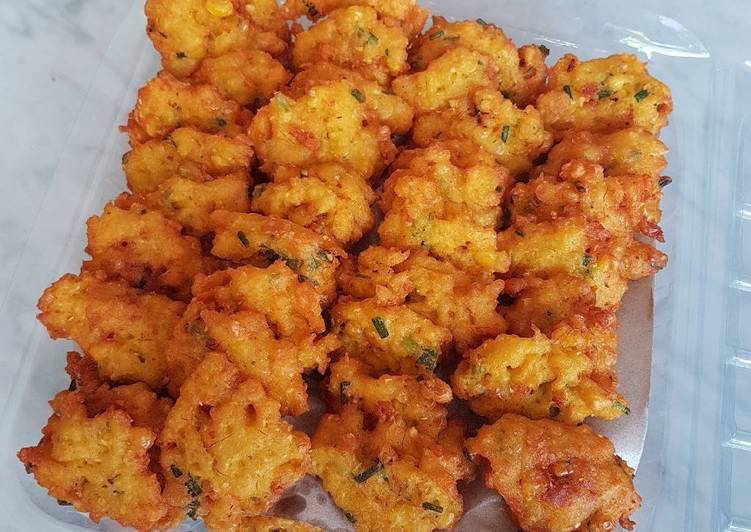 Recipe of Ultimate Corn Fritter (Dadar Jagung)