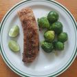 Salmón con costra de almendra