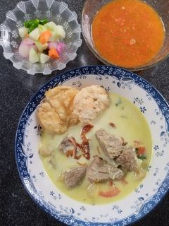 Foto resep Soto betawi kuah santan susu