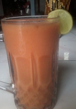 Foto resep Jus Pepaya Wortel
